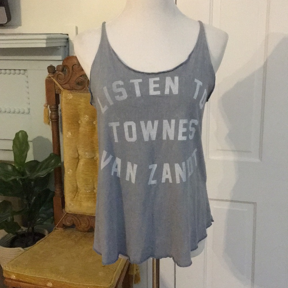 Townes Van Zandt Racerback Tank
